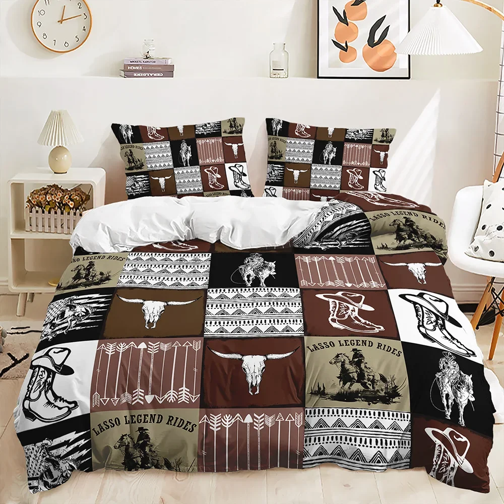 3pcs Vintage Camping Duvet Cover Set Boho Style Cactus Print Bedding Set Queen King Size Easy Care Fabric
3pcs Vintage Camping Duvet Cover Set Boho Style Cactus Print Bedding Set Queen King Size Easy Care Fabric