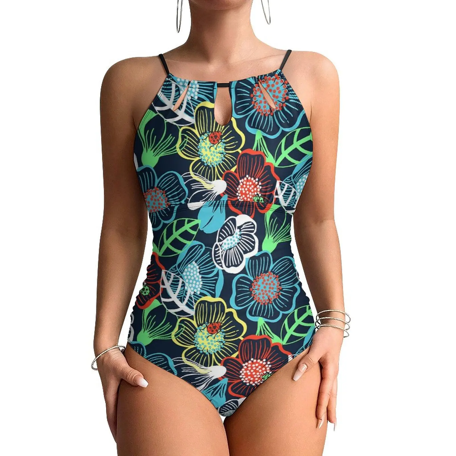 Floral Print Swimsuit Colorful Flower Push Up Swimwear One Piece Fitness Bathing Suits Swimsuits Sexy Custom DIY Beach Wear
Floral Print Swimsuit Colorful Flower Push Up Swimwear One Piece Fitness Bathing Suits Swimsuits Sexy Custom DIY Beach Wear