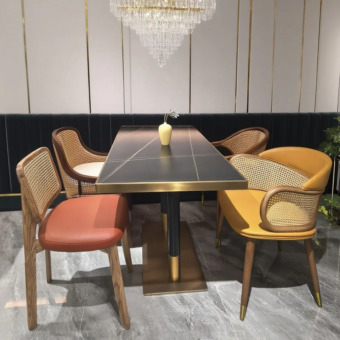 Modern Cafe Tables And Chairs Fast Food Dining Table Restaurant Set Furniture Bar Bar Metal Legs Tables And Chairs
Modern Cafe Tables And Chairs Fast Food Dining Table Restaurant Set Furniture Bar Bar Metal Legs Tables And Chairs
