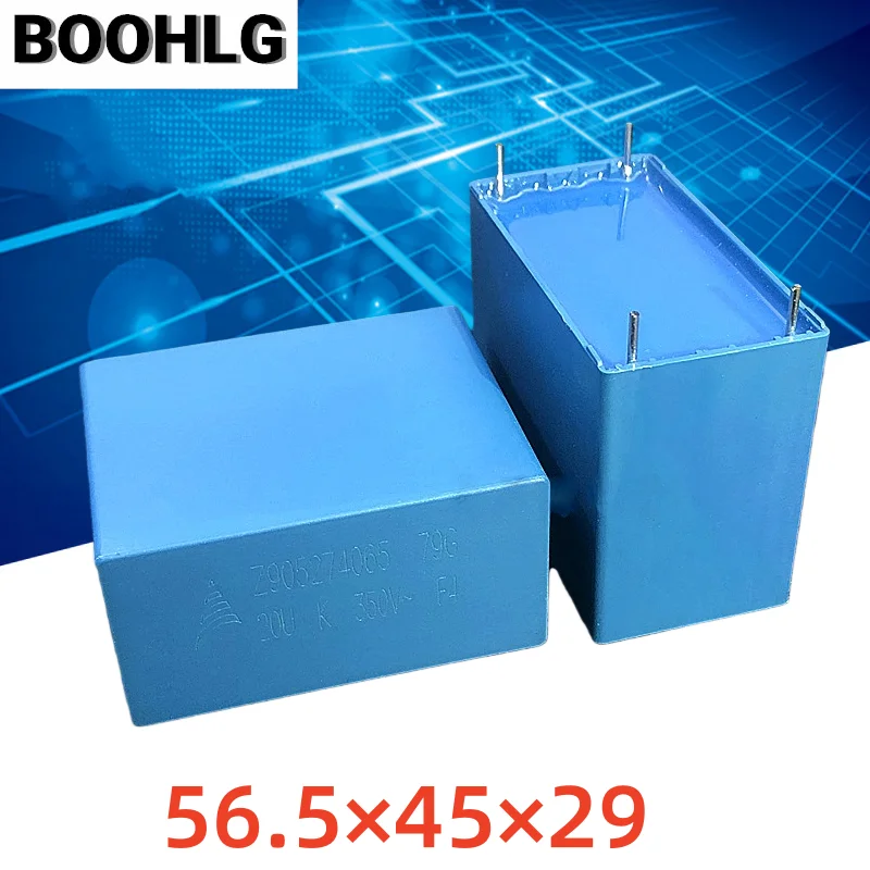1PCS 20UF 350V 350VAC206 MKP platinum machine high frequency shut-off film capacitor
1PCS 20UF 350V 350VAC206 MKP platinum machine high frequency shut-off film capacitor
