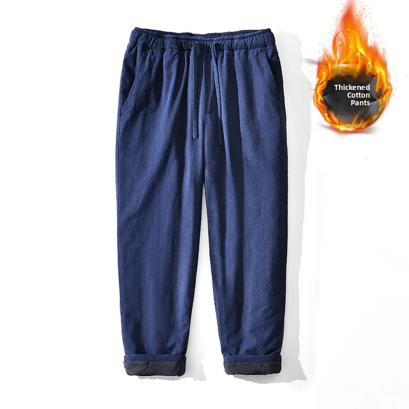 Thiened Pure Cotton Warm Casual Pants Men Winter Cold Proof Loose Straight Cotton Trousers Pure Color Elastic Waist Trendy ...
Thiened Pure Cotton Warm Casual Pants Men Winter Cold Proof Loose Straight Cotton Trousers Pure Color Elastic Waist Trendy ...