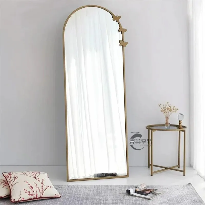 Light full-length mirror French retro floor-to-ceiling mirror bedroom wall-mounted cloakroom fitting mirror
Light full-length mirror French retro floor-to-ceiling mirror bedroom wall-mounted cloakroom fitting mirror