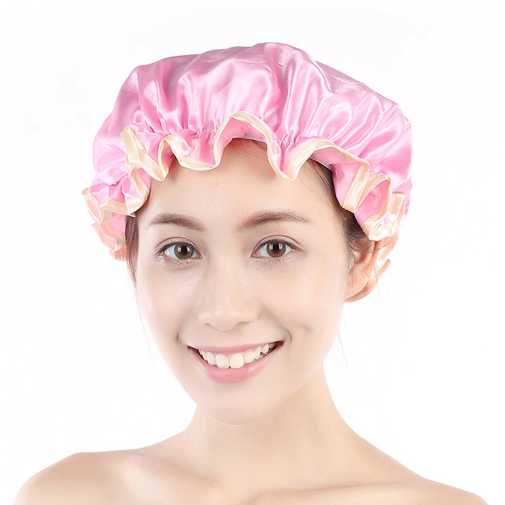 Waterproof Shower For Women Bath Cap Soft Reusable Spa Travel Essential Shower Cap Bath Hat Waterproof
Waterproof Shower For Women Bath Cap Soft Reusable Spa Travel Essential Shower Cap Bath Hat Waterproof