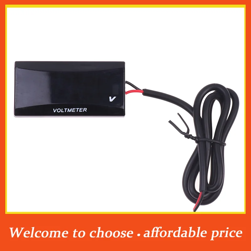 Mini LED Display Digital Voltmeter Panel Volt Voltage Meter Tester Reverse Connection Protection 12V For Car Motorcycle Universa
Mini LED Display Digital Voltmeter Panel Volt Voltage Meter Tester Reverse Connection Protection 12V For Car Motorcycle Universa