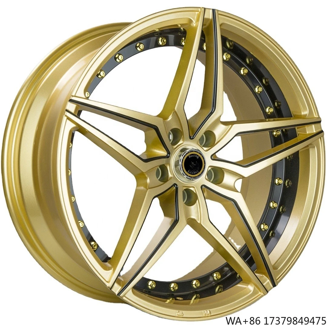 Custom 2-Piece Forged Wheels 5x120 5x114.3 5x112 Alloy Rim 17-26 Inch for Passenger Cars New With 50mm ET
Custom 2-Piece Forged Wheels 5x120 5x114.3 5x112 Alloy Rim 17-26 Inch for Passenger Cars New With 50mm ET