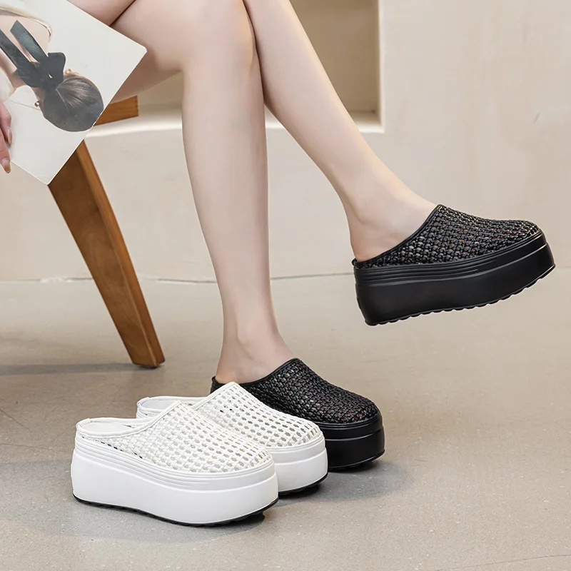 2026 8cm 3 Inch Platform Sneakers Women Casual Shoes Slippers Comfortable Beach Shoes Wedge High Heel Beach Shoes Sandals
2026 8cm 3 Inch Platform Sneakers Women Casual Shoes Slippers Comfortable Beach Shoes Wedge High Heel Beach Shoes Sandals