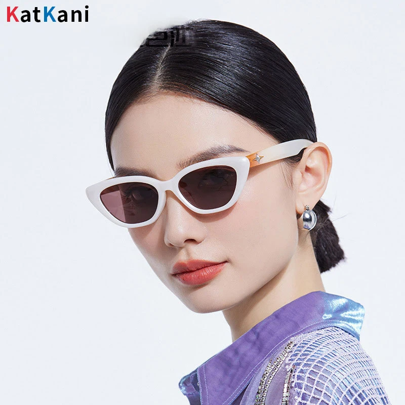 KatKani Women's Fashion Cat Eye Sunglasses Big Face Women's Luxury Brand Optical Prescription Polarized UV400 Protection B8201
KatKani Women's Fashion Cat Eye Sunglasses Big Face Women's Luxury Brand Optical Prescription Polarized UV400 Protection B8201