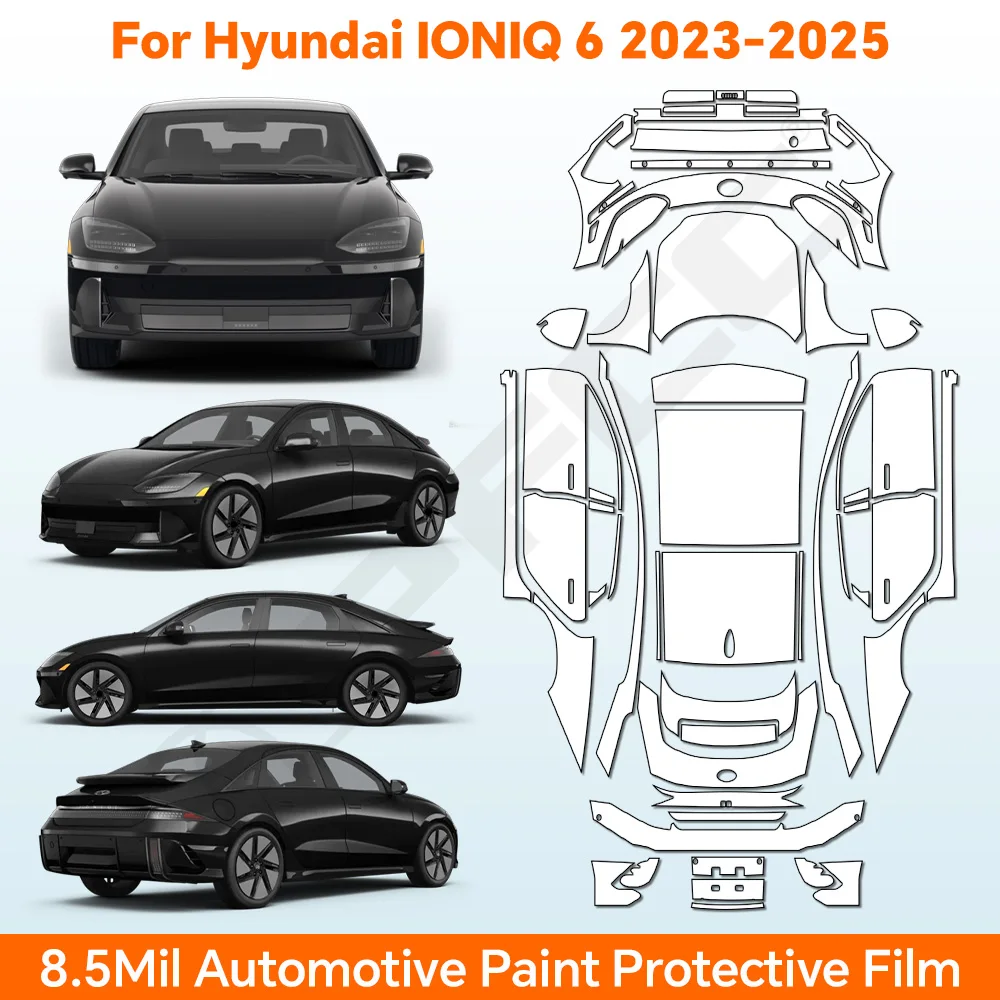 9Mil PPF For Hyundai Ioniq 6 2023 2024 PPF Pre-cut TPU Paint Protection Film Car Body PPF Bra Anti-Scratch Clear Kit Resistant
9Mil PPF For Hyundai Ioniq 6 2023 2024 PPF Pre-cut TPU Paint Protection Film Car Body PPF Bra Anti-Scratch Clear Kit Resistant