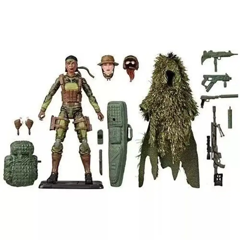 Hasbro GIJOE Classified Series 6 Inch Articulated Action Figure 60th Anniversary Halo Jumper Pilot Female Sniper Collectible
Hasbro GIJOE Classified Series 6 Inch Articulated Action Figure 60th Anniversary Halo Jumper Pilot Female Sniper Collectible