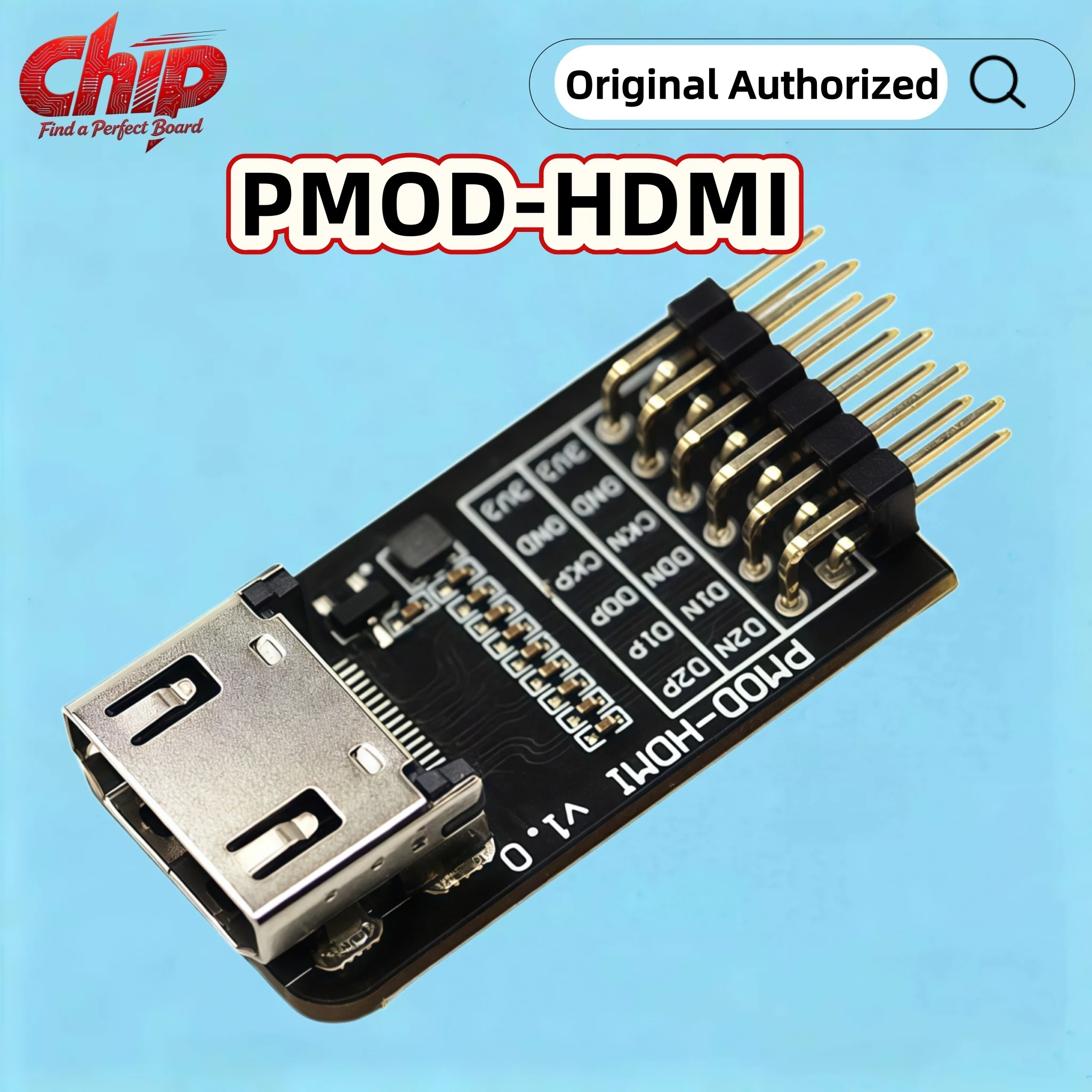 PMOD-HDMI Expansion Board ICESugar FPGA Module Standard PMOD Connector High Definition HDMI Display
PMOD-HDMI Expansion Board ICESugar FPGA Module Standard PMOD Connector High Definition HDMI Display