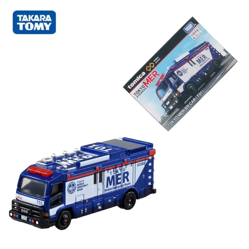 TAKARA TOMY TOMICA Mobile Emergency Room Ambulance Cast Alloy Car Model, Boys' Toy Collection Decoration Item.
TAKARA TOMY TOMICA Mobile Emergency Room Ambulance Cast Alloy Car Model, Boys' Toy Collection Decoration Item.