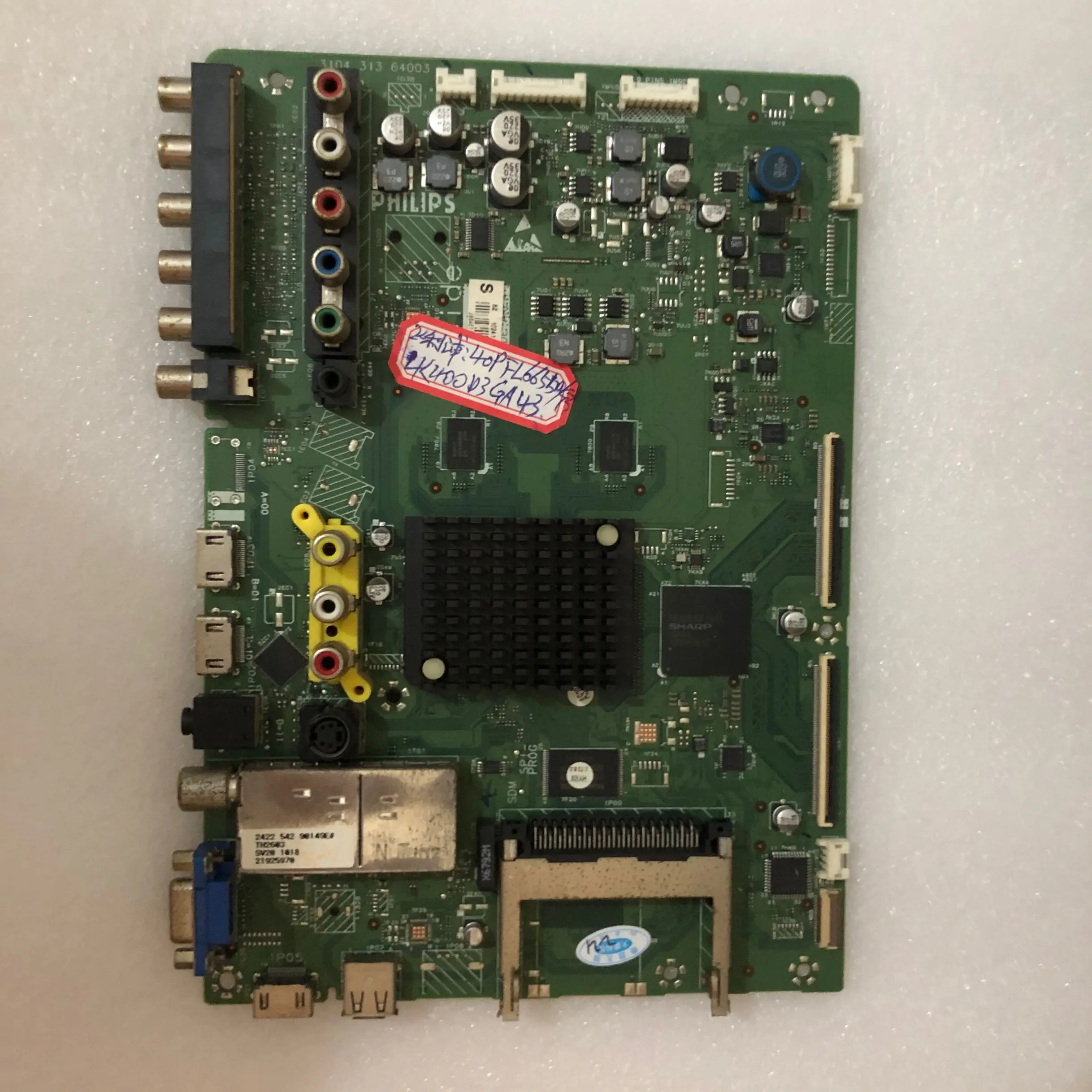 power board for 100% original 46PFL6665D/93 motherboard 310431364003 screen LK460D3GA23 3104 313 64003
power board for 100% original 46PFL6665D/93 motherboard 310431364003 screen LK460D3GA23 3104 313 64003