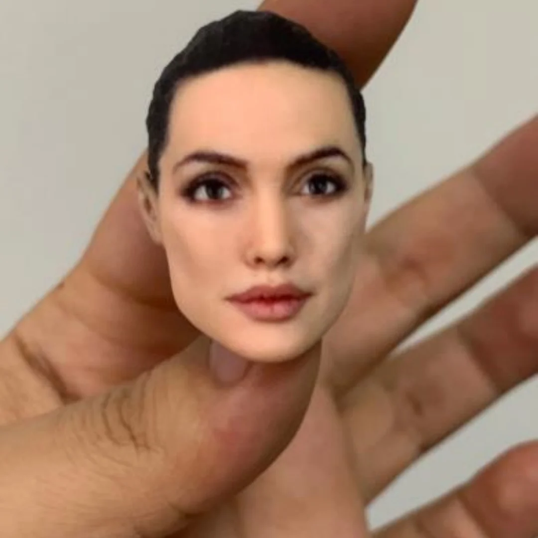 1/6 Scale 1/12 6 head Female Angelina Jolie Head Sculpt Model For 6inch / 12'' PHicen TBLegue Figure Body Toy
1/6 Scale 1/12 6 head Female Angelina Jolie Head Sculpt Model For 6inch / 12'' PHicen TBLegue Figure Body Toy