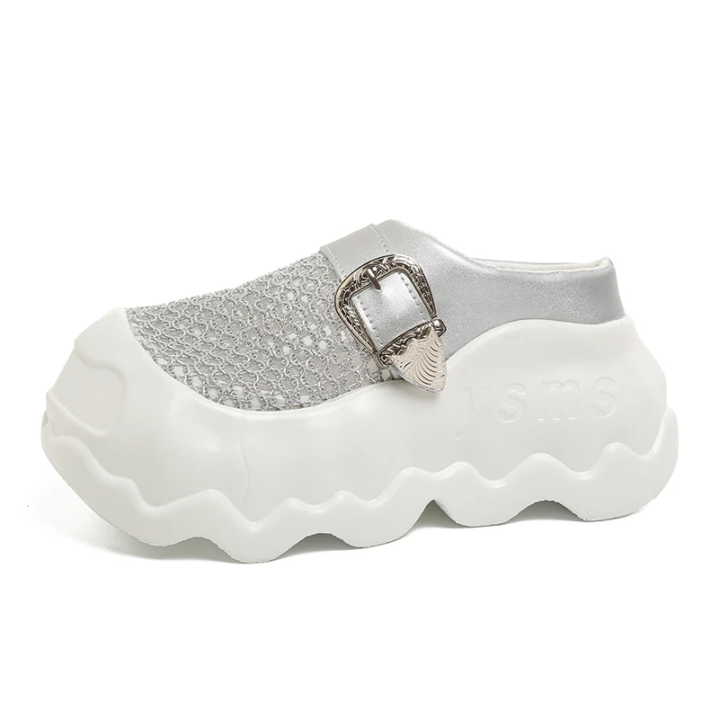 8cm Fashion Women Sneakers New Mesh Party Platform Slippers Summer Women Shoes Thick Bottom Gladiator Sport Luxury Shoes
8cm Fashion Women Sneakers New Mesh Party Platform Slippers Summer Women Shoes Thick Bottom Gladiator Sport Luxury Shoes