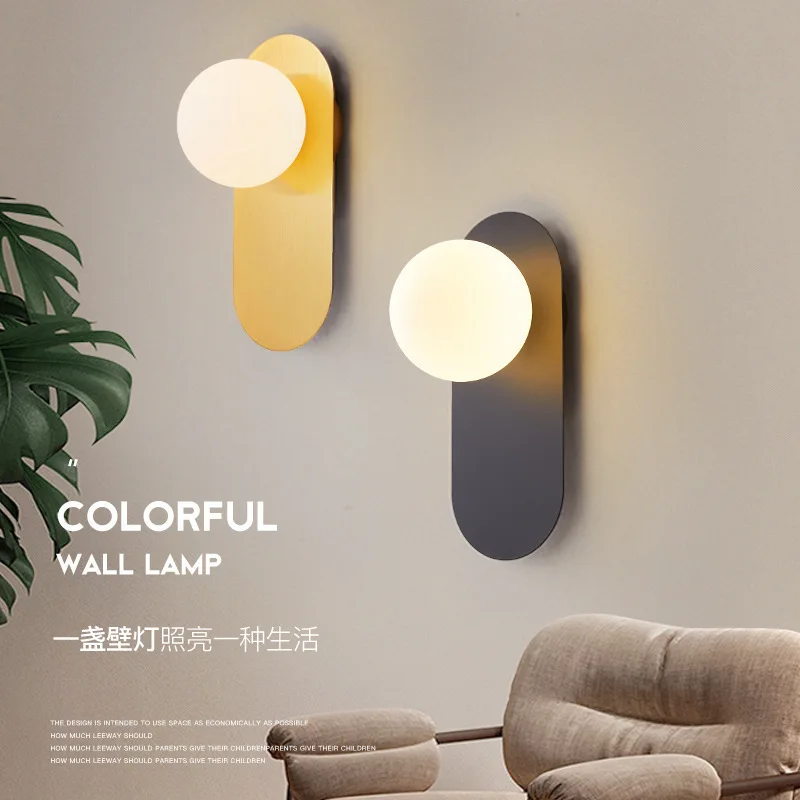 Bedside Indoor LED Wall Lamps with G9 Bulb for BackgroundBedroom Living Room Glass Ball LED Wall Lights Wall Sconce Home Decor
Bedside Indoor LED Wall Lamps with G9 Bulb for BackgroundBedroom Living Room Glass Ball LED Wall Lights Wall Sconce Home Decor
