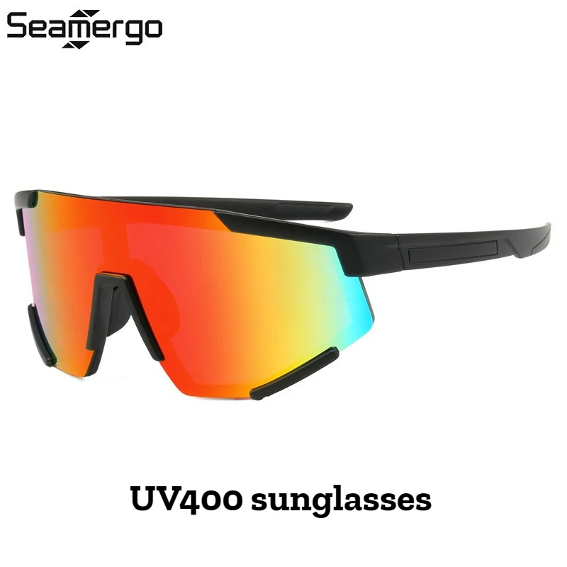 SEAMERGO Men's New Outdoor Sports Riding Driving Sunglasses Men's Women's Fashion Windproof Sunscreen UV400 Sports Sunglasses
SEAMERGO Men's New Outdoor Sports Riding Driving Sunglasses Men's Women's Fashion Windproof Sunscreen UV400 Sports Sunglasses