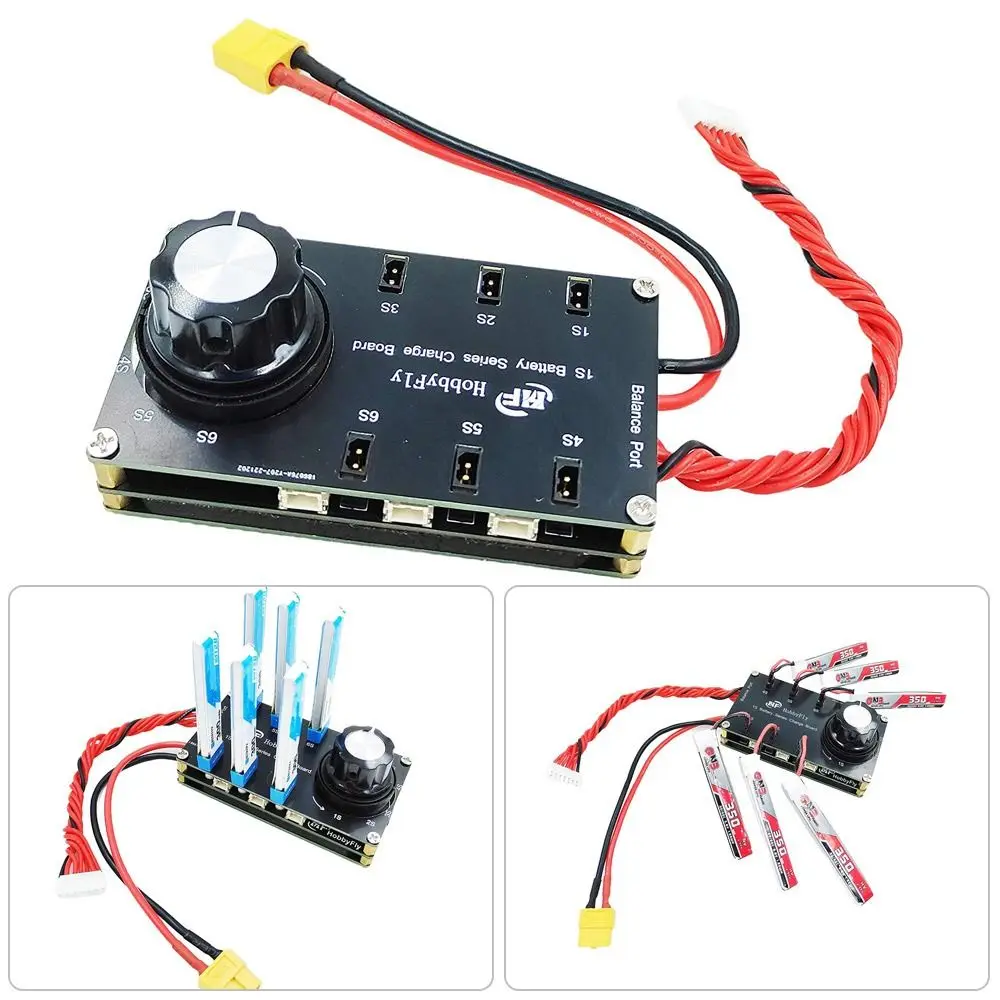 1S LIPO Балансовая зарядная плата 6-портовая пластиковая балансировочная плата XT60 Вход для PH2.0 BT2.0/GNB27 1S FPV Tinywhoop
1S LIPO Балансовая зарядная плата 6-портовая пластиковая балансировочная плата XT60 Вход для PH2.0 BT2.0/GNB27 1S FPV Tinywhoop