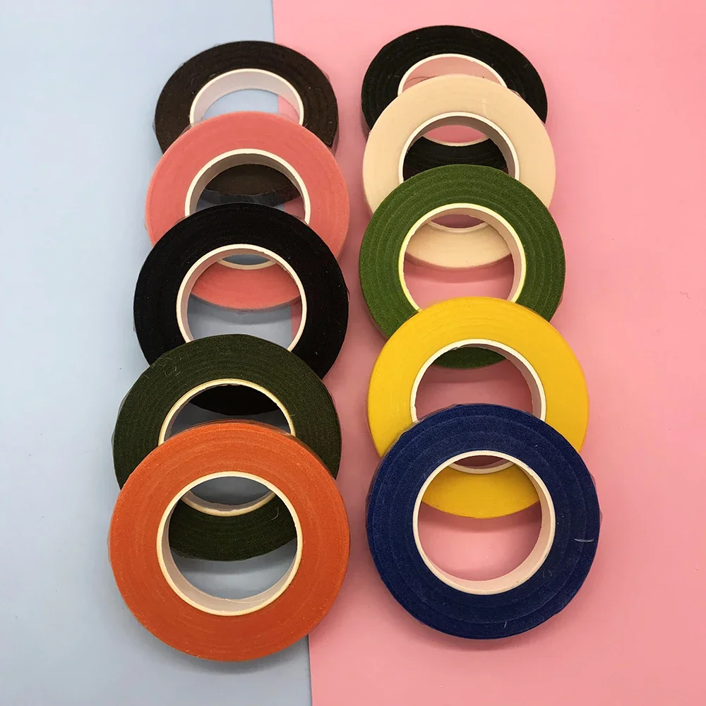30 Yard 12MM Floral Stem Tape Corsages Buttonhole Artificial Flower Stamen Wrap Florist Green Tapes Nylon Flower Supplies
30 Yard 12MM Floral Stem Tape Corsages Buttonhole Artificial Flower Stamen Wrap Florist Green Tapes Nylon Flower Supplies