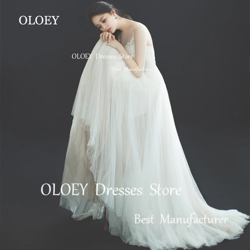 OLOEY Exquisite Ivory A Line Wedding Dress Korea Photoshoot O Neck Sleeveless Long Bridal Gown Pearls Lace Zipper Back Custom
OLOEY Exquisite Ivory A Line Wedding Dress Korea Photoshoot O Neck Sleeveless Long Bridal Gown Pearls Lace Zipper Back Custom