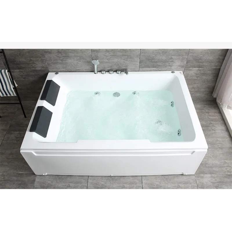 Acrylic double couple bathtub home adult surfing massage thermostatic large bathtub
Acrylic double couple bathtub home adult surfing massage thermostatic large bathtub