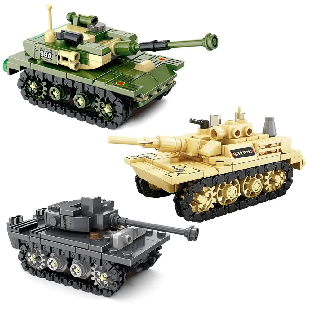 Military MOC Army King Tiger Tank 99A Main Battle Tanks M1A2 Tank Soldiers Building Blocks Bricks Set For Toys
Military MOC Army King Tiger Tank 99A Main Battle Tanks M1A2 Tank Soldiers Building Blocks Bricks Set For Toys
