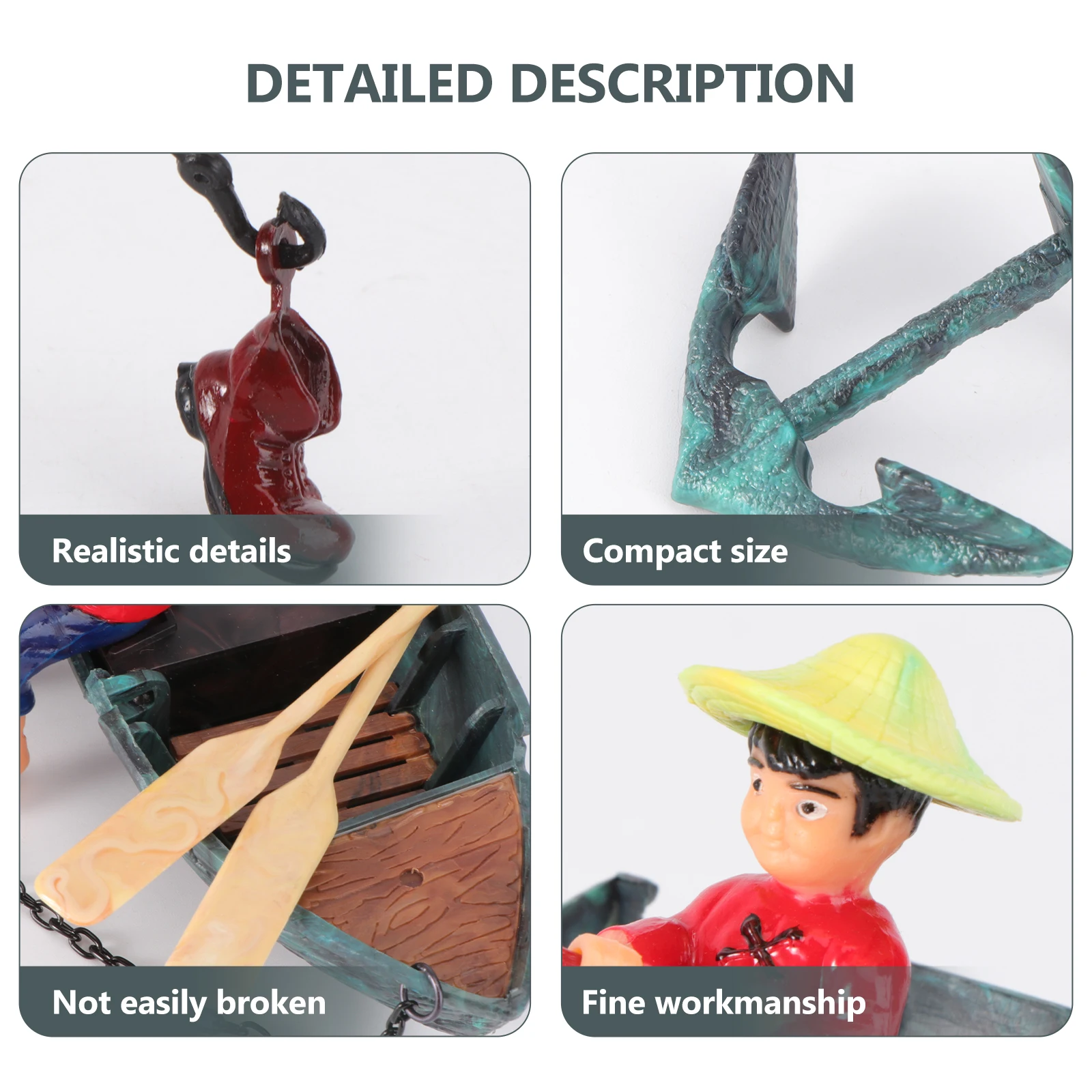 Pneumatic Fisherman Ornaments Lifelike Aquarium Adornment Decorations Resin Plastic Fish Tank Pet Supplies
Pneumatic Fisherman Ornaments Lifelike Aquarium Adornment Decorations Resin Plastic Fish Tank Pet Supplies