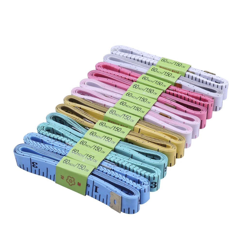 10pcs Soft Measuring Tape Portable Small Flexible Cloth Fitness Lightweight Durable Retractable Work School clothes accessories
10pcs Soft Measuring Tape Portable Small Flexible Cloth Fitness Lightweight Durable Retractable Work School clothes accessories