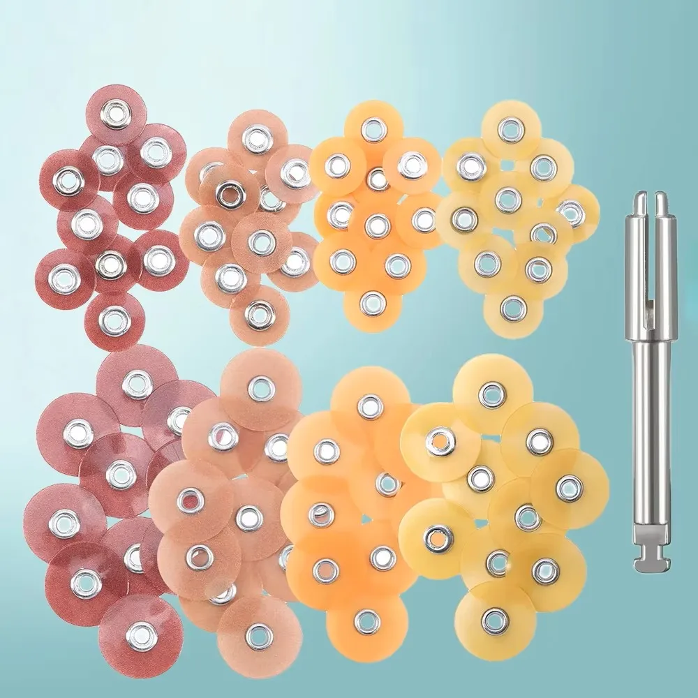 50Pcs Dental Finishing and Polishing Discs for Composite Ceramic Glass Ionomer Restorations-Autoclavable 135°C Whitening Dentist
50Pcs Dental Finishing and Polishing Discs for Composite Ceramic Glass Ionomer Restorations-Autoclavable 135°C Whitening Dentist