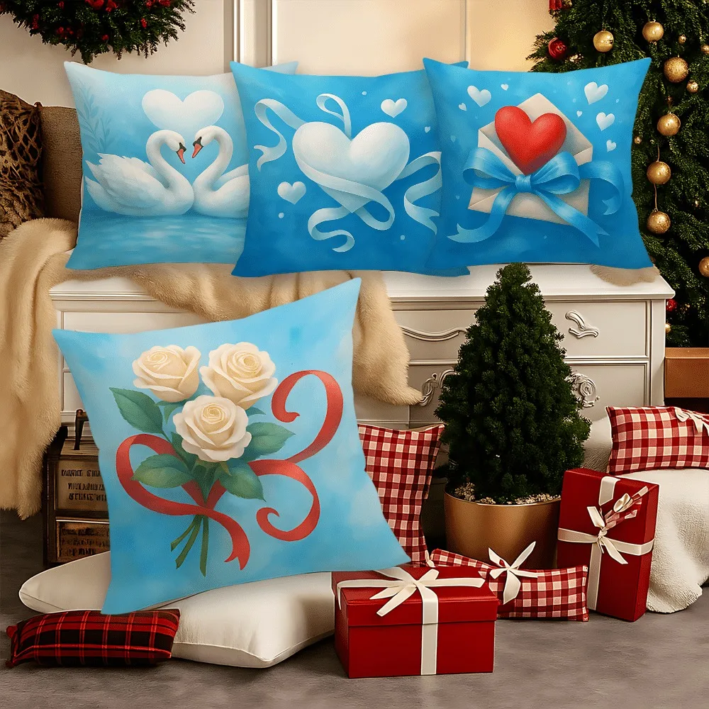 Мягкие синие наволочки в виде лебедя и белой розы на день Святого Валентина: нежные романтические наволочки для домашнего декора
Мягкие синие наволочки в виде лебедя и белой розы на день Святого Валентина: нежные романтические наволочки для домашнего декора