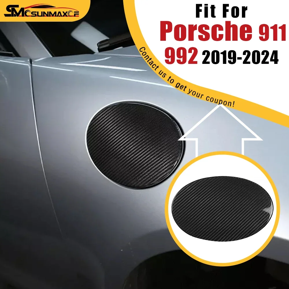 For Porsche 911 992 Real Carbon Fiber Car Fuel Tank Cap Protection Cover Trim Carrera Turbo S Targa 2019-2024
For Porsche 911 992 Real Carbon Fiber Car Fuel Tank Cap Protection Cover Trim Carrera Turbo S Targa 2019-2024