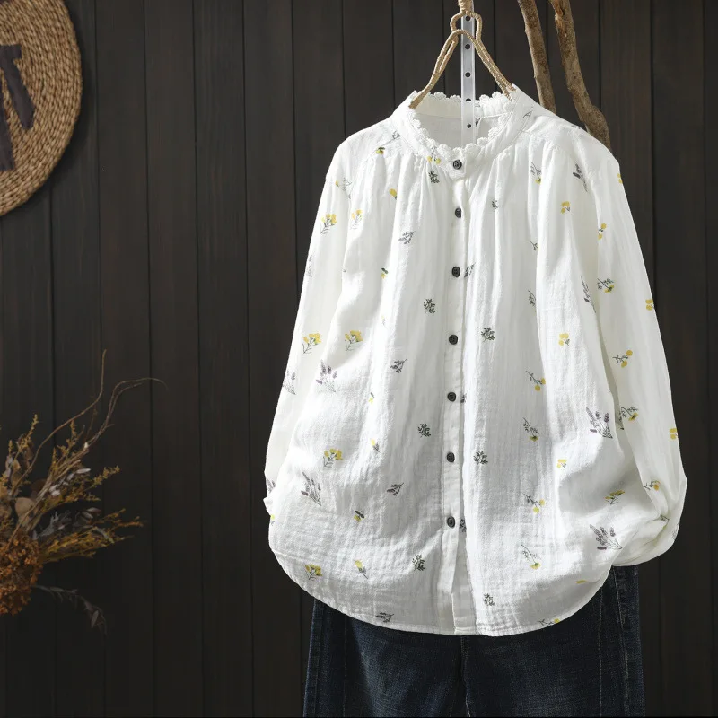 2026 женские полосатые рубашки из чистой хлопчатобумажной пряжи в японском стиле, повседневные розовые, зеленые, синие полосатые блузки с длинными рукавами, офисные женские топы
2026 женские полосатые рубашки из чистой хлопчатобумажной пряжи в японском стиле, повседневные розовые, зеленые, синие полосатые блузки с длинными рукавами, офисные женские топы