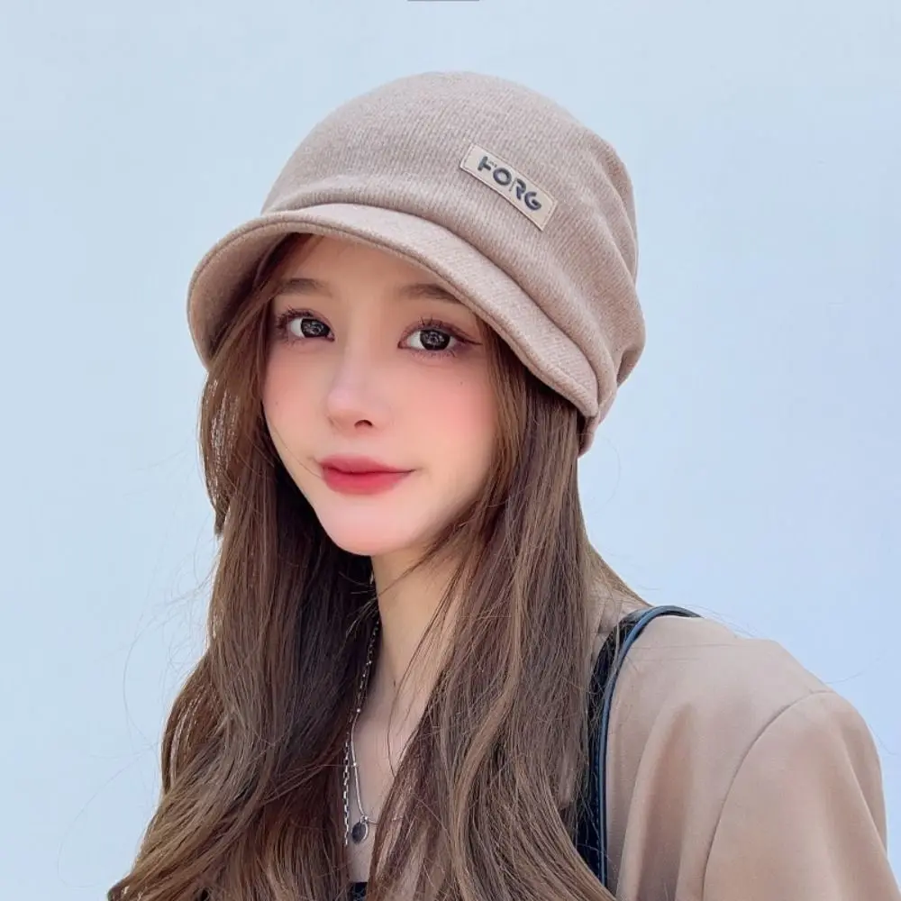 Versatile Soft Knitted Hat Elastic Korean Style Peaked Cap Thickened Pullover Cap Outdoor
Versatile Soft Knitted Hat Elastic Korean Style Peaked Cap Thickened Pullover Cap Outdoor