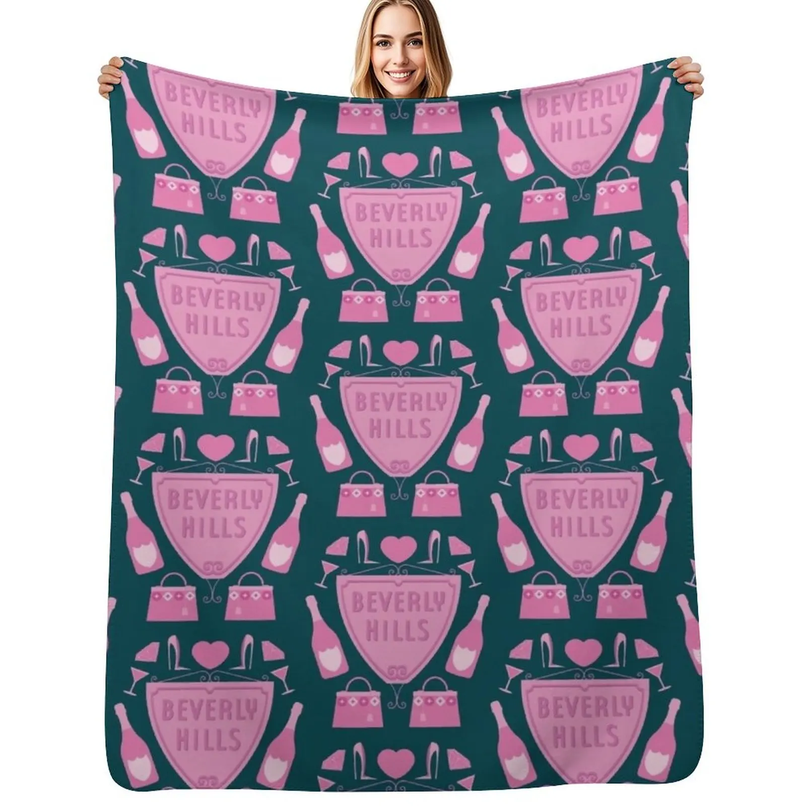 Beverly Hills! Throw Blanket Portable Lightweight Blanket for Travel Camping
Beverly Hills! Throw Blanket Portable Lightweight Blanket for Travel Camping