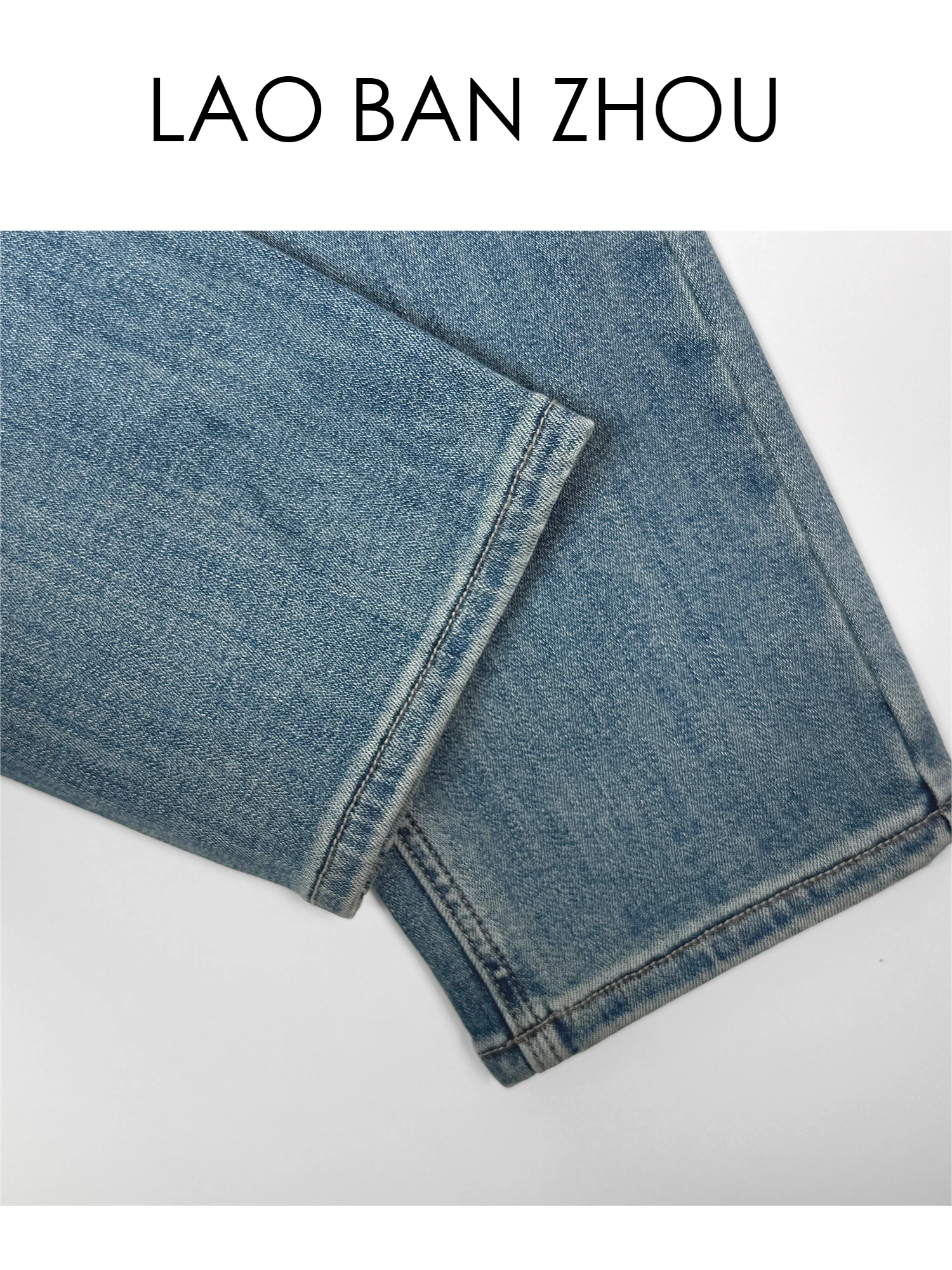 Ultra Soft Vintage Denim Jeans High Waist Straight Leg Blue Long Pants for Women over 49 Years Old Zhou Winter Collection
Ultra Soft Vintage Denim Jeans High Waist Straight Leg Blue Long Pants for Women over 49 Years Old Zhou Winter Collection