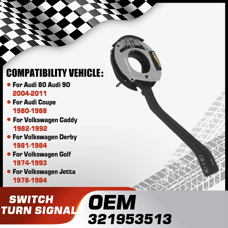 Car Turn Signal Switch For Audi 80 90 Audi Coupe VW Caddy VW Derby VW Golf VW Jetta VW Passat VW Polo VW Santana VW Scirocco
Car Turn Signal Switch For Audi 80 90 Audi Coupe VW Caddy VW Derby VW Golf VW Jetta VW Passat VW Polo VW Santana VW Scirocco