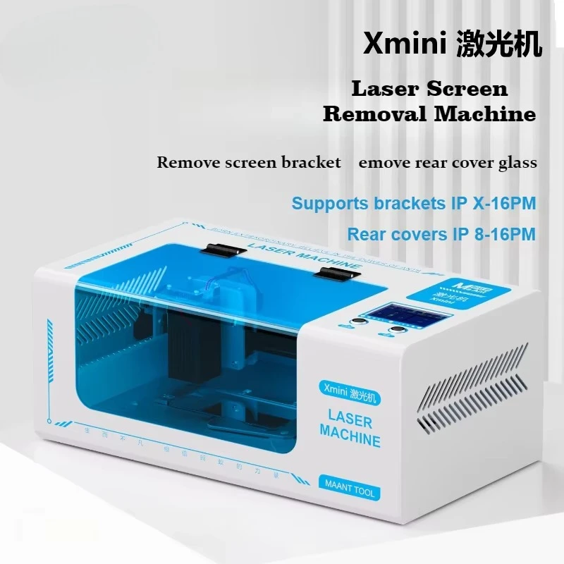 MAANT Xmini La ser R-emoval Machine for X-16 Pro Max Phone Screen Frame and Back Glass Repair Mobile Phone Repair Tool
MAANT Xmini La ser R-emoval Machine for X-16 Pro Max Phone Screen Frame and Back Glass Repair Mobile Phone Repair Tool