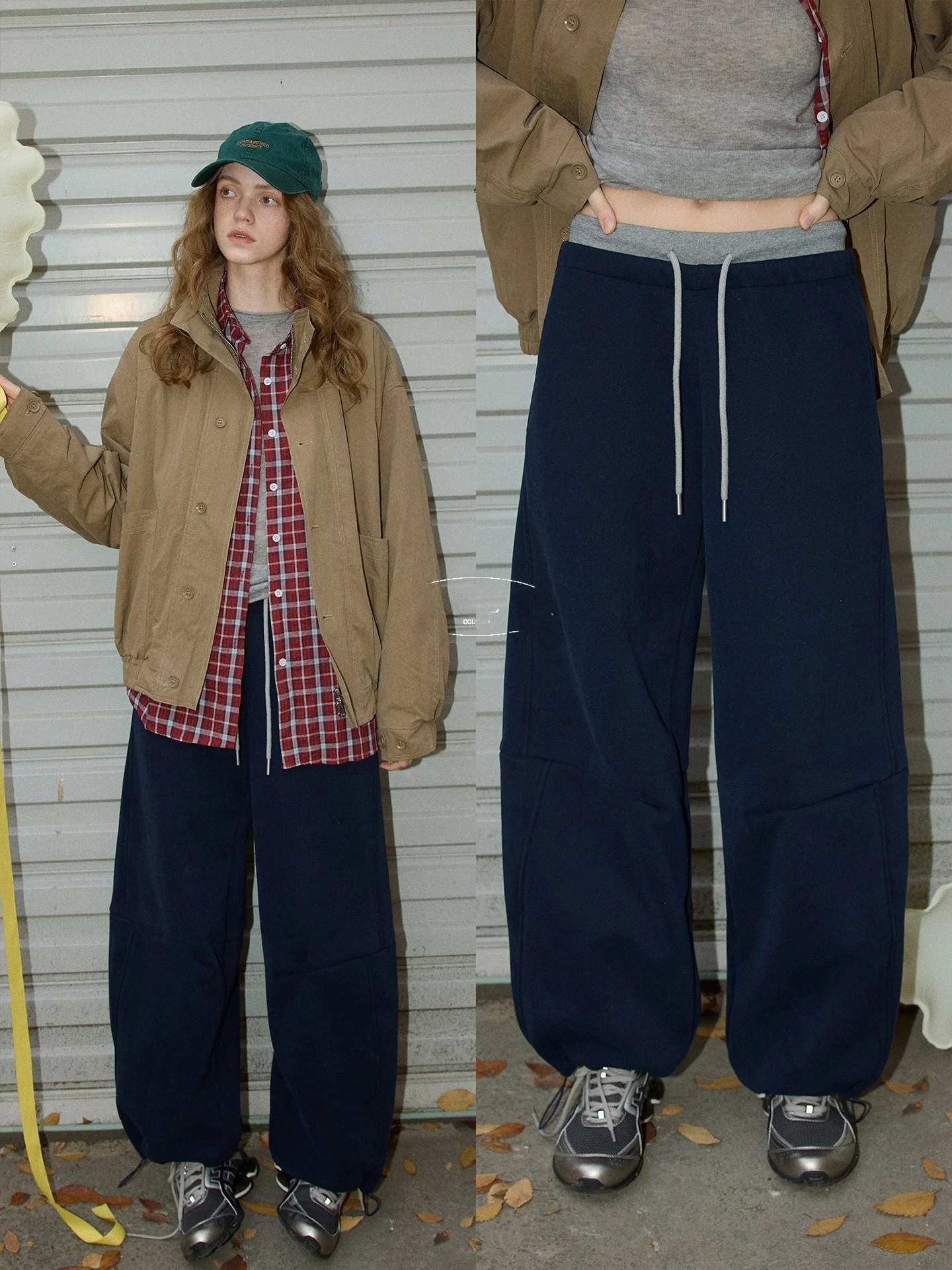 BMLT Modern Resonance Early Spring Color Block Drawstring Cotton High Waist Thickened Casual Straight Leg Pants for Women
BMLT Modern Resonance Early Spring Color Block Drawstring Cotton High Waist Thickened Casual Straight Leg Pants for Women