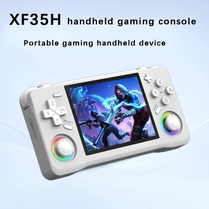 Портативная игровая консоль FLLBW XF35H в стиле ретро, 3,5-дюймовый IPS-экран, 64 ГБ/128 ГБ, перезаряжаемые 20000 игр, карманный плеер Wi-Fi и Linux
Портативная игровая консоль FLLBW XF35H в стиле ретро, 3,5-дюймовый IPS-экран, 64 ГБ/128 ГБ, перезаряжаемые 20000 игр, карманный плеер Wi-Fi и Linux