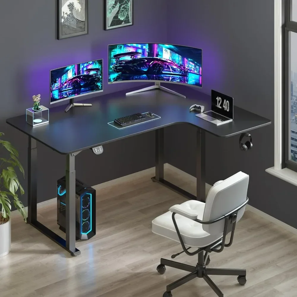 A Shaped Desk Adjustable Height, Electric Corner Stand Up Desk Large Home Office Desk Computer
A Shaped Desk Adjustable Height, Electric Corner Stand Up Desk Large Home Office Desk Computer