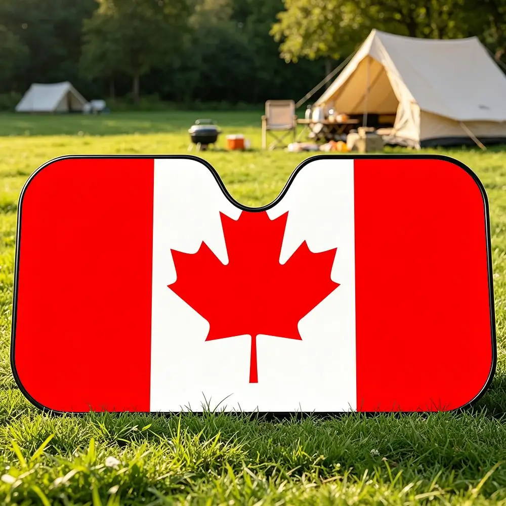 Stylish Vast Scenic C-Canada Sun Visor Aluminum Foil Car Sun Visor UV Protection Heat Insulation Windshield Cover
Stylish Vast Scenic C-Canada Sun Visor Aluminum Foil Car Sun Visor UV Protection Heat Insulation Windshield Cover