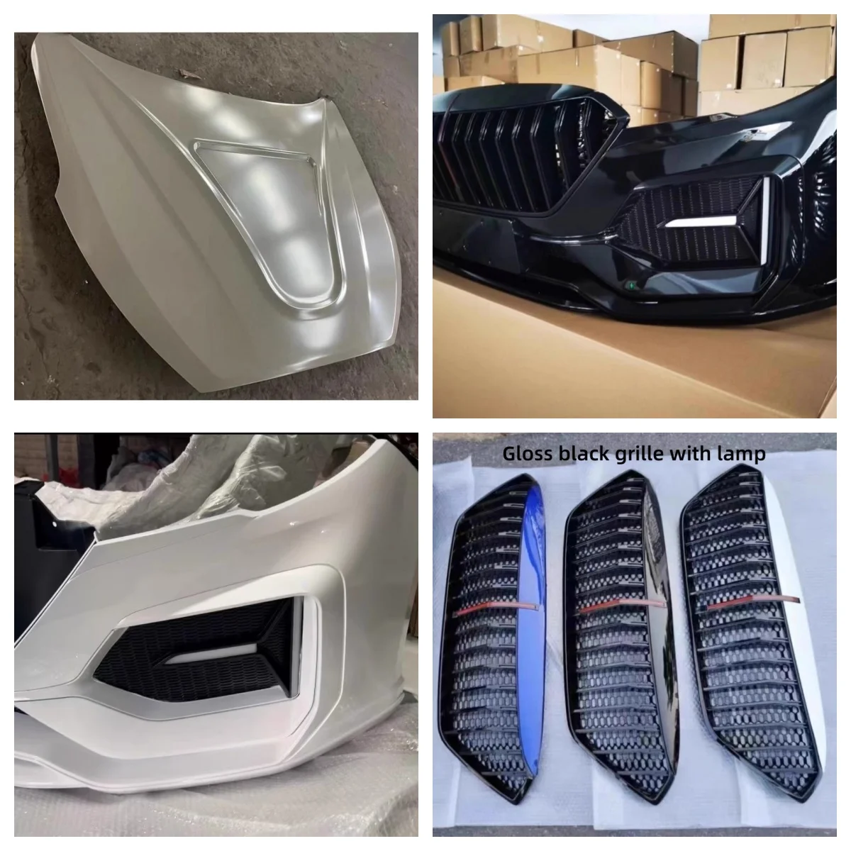 For Hong Qi H5 2018-2022 Modified Front Bumper Radiator Grille Engine Cover Hood Sport style Car Accessories 
For Hong Qi H5 2018-2022 Modified Front Bumper Radiator Grille Engine Cover Hood Sport style Car Accessories