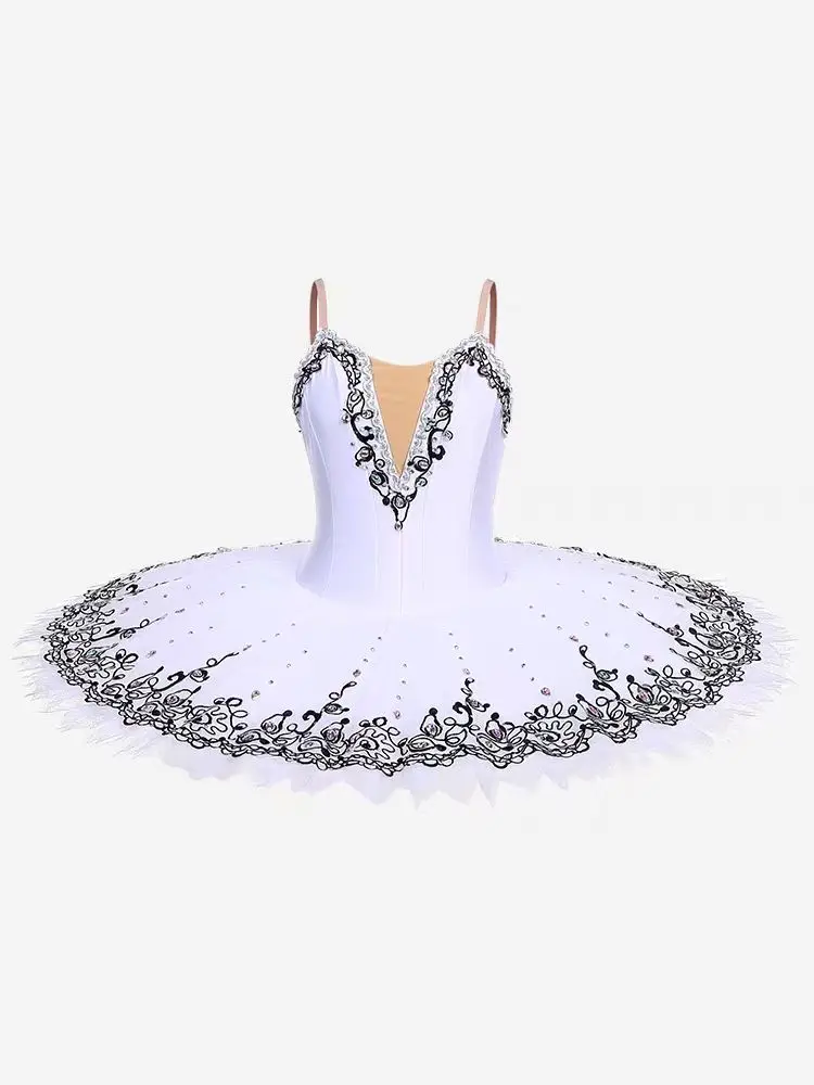 Paquita Ballet tutu dress Children's competition dress White professional tulle dress adult ballet dress
Paquita Ballet tutu dress Children's competition dress White professional tulle dress adult ballet dress
