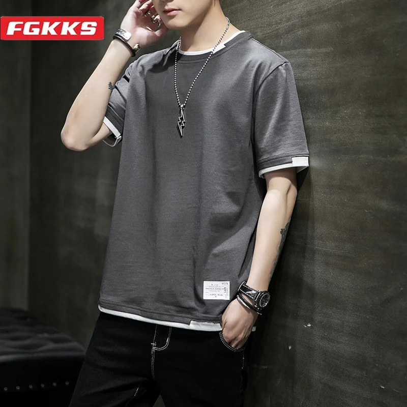 FGKKS 2024 Casual T-shirt For Men Pure Cotton Breathable Fashion Short Sleeve High Quality Design Casual T-shirt For Men
FGKKS 2024 Casual T-shirt For Men Pure Cotton Breathable Fashion Short Sleeve High Quality Design Casual T-shirt For Men