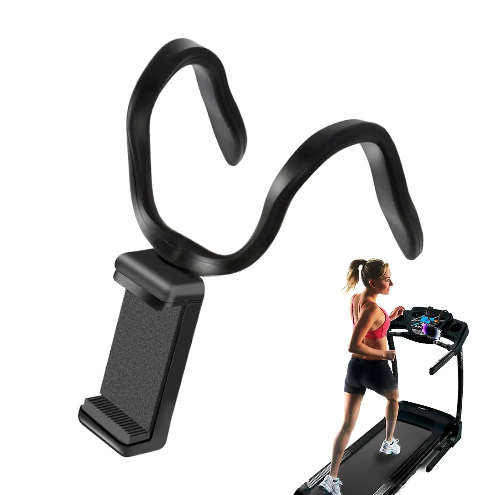 Phone Mount for Treadmill Rotation Cellphone Stand for Strollers Bendable Treadmill Phone Rack for Stroller Elliptical Car
Phone Mount for Treadmill Rotation Cellphone Stand for Strollers Bendable Treadmill Phone Rack for Stroller Elliptical Car