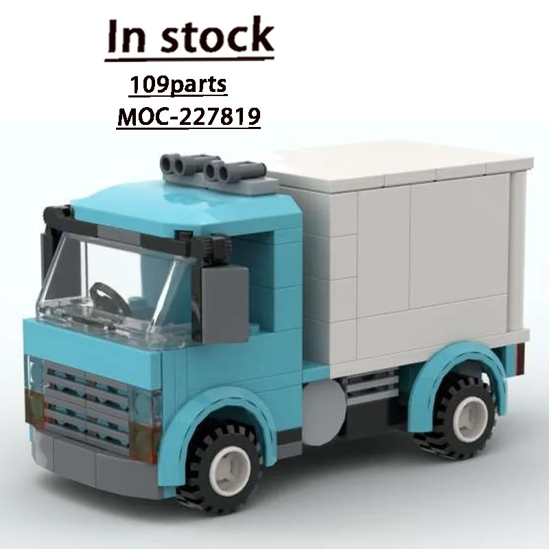 MOC-227819 New Cargo Mini Container Truck Building Block Model 109 Parts MOC Boys Children's Birthday Christmas Toy Gift
MOC-227819 New Cargo Mini Container Truck Building Block Model 109 Parts MOC Boys Children's Birthday Christmas Toy Gift