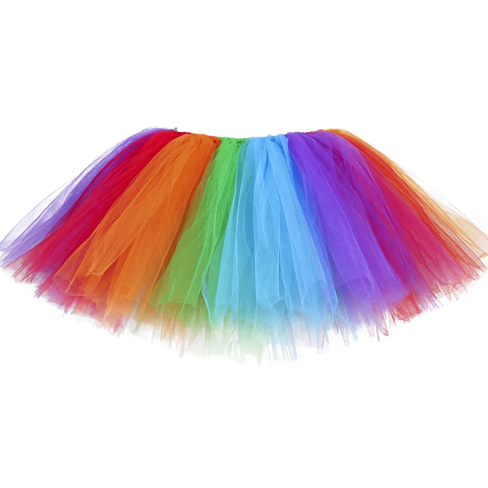 Tulle Skirt Mesh Dress Performance Costume Fringe Colorful Women Kids Lightweight Durable Tutu Elastic Waist Halloween Party
Tulle Skirt Mesh Dress Performance Costume Fringe Colorful Women Kids Lightweight Durable Tutu Elastic Waist Halloween Party