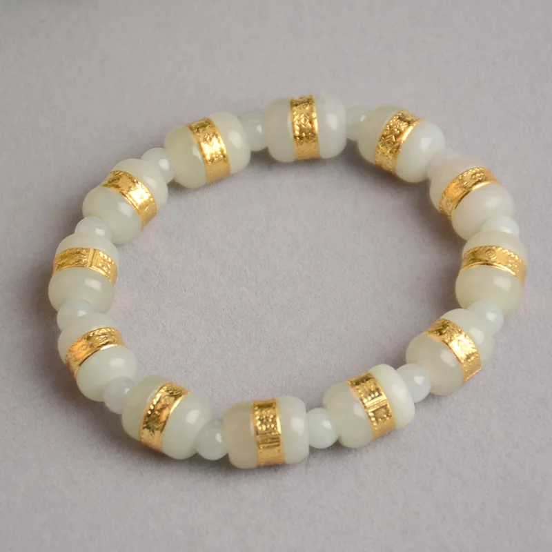Natural White Jade Bracelet Men Women Healing Gemstone Fine Jewelry Genuine Chinese Nephrite Hetian Jade Bracelets Bangles
Natural White Jade Bracelet Men Women Healing Gemstone Fine Jewelry Genuine Chinese Nephrite Hetian Jade Bracelets Bangles