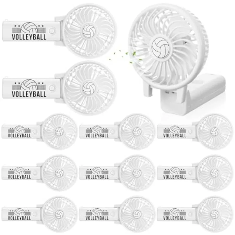 12 Pack Volleyball Team Gifts Foldable Handheld Fan Bulk Small Portable Battery Operated Pocket Fan for Sports Games Players an
12 Pack Volleyball Team Gifts Foldable Handheld Fan Bulk Small Portable Battery Operated Pocket Fan for Sports Games Players an