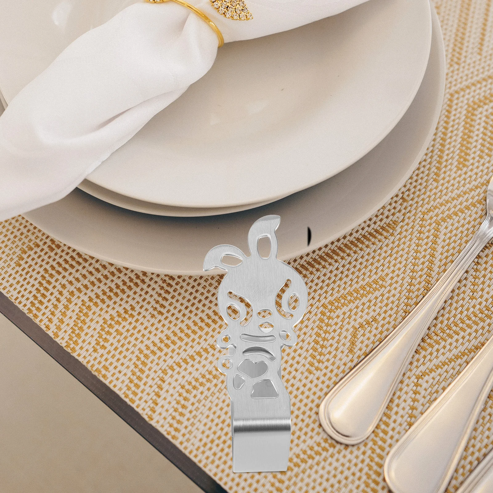 2pcs Stainless Steel Rabbit Tablecloth Clips For Outdoor Tables Wind Resistant Clamp Party Supply Picnic Prop Stable Design
2pcs Stainless Steel Rabbit Tablecloth Clips For Outdoor Tables Wind Resistant Clamp Party Supply Picnic Prop Stable Design