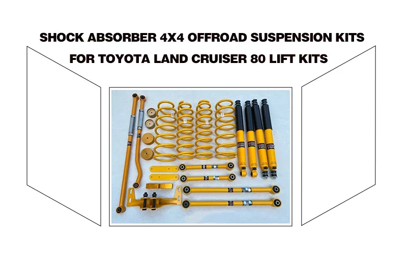 2026/Shock Absorber 4x4 Offroad Accessories Suspension Kits for Land Cruiser 80 Lift Kits
2026/Shock Absorber 4x4 Offroad Accessories Suspension Kits for Land Cruiser 80 Lift Kits